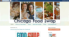 Desktop Screenshot of chicagofoodswap.com